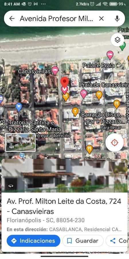 Apartamento Inteiro Dois Quartos Melhor Localizacao Pes Na Areia Florianópolis Buitenkant foto
